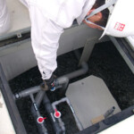 浄化槽点検作業 浄化槽点検作業